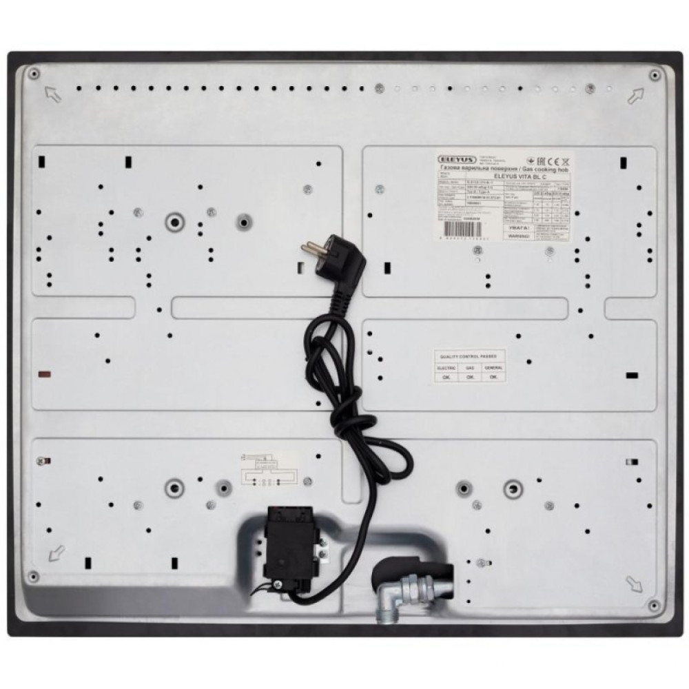 Варочна поверхня Eleyus VITA 60 BL CF
