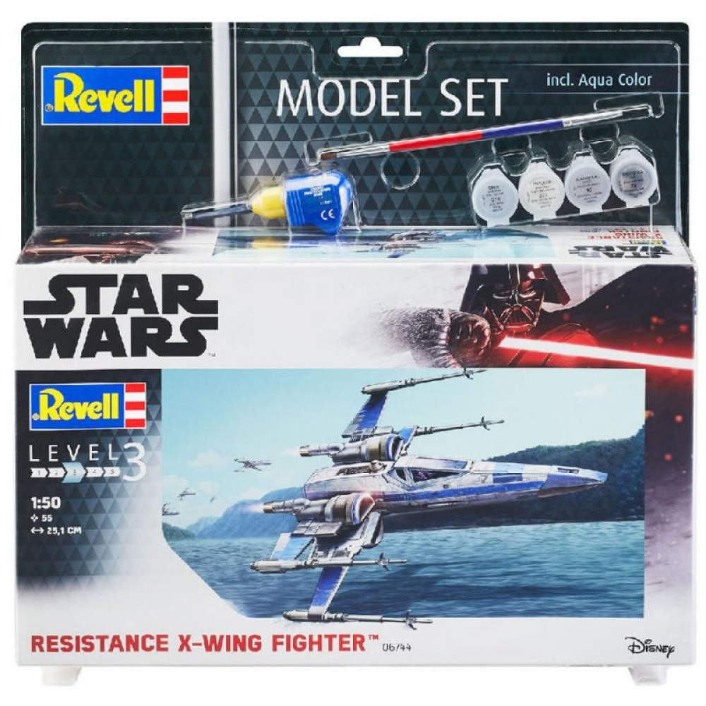 Сборная модель Revell Звездный истребитель Сопротивления уровень 3, 1:50 (RVL-66744) Сборная модель Revell Звездный истребитель Сопротивления уровень 3, 1:50 (RVL-66744)