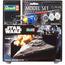 Сборная модель Revell Космический корабль Звездный Разрушитель уровень 3 м1:12300 (RVL-63609) Сборная модель Revell Космический корабль Звездный Разрушитель уровень 3 м1:12300 (RVL-63609)