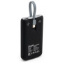 Батарея универсальная Vinga 10000 mAh SuperQC soft touch w/cable black (VPB1SQSCBK)