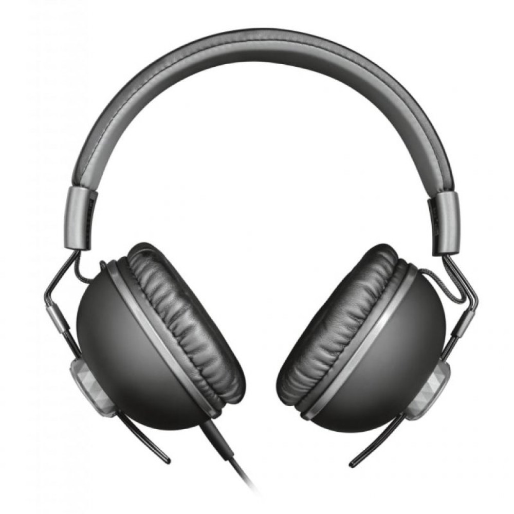 Наушники Trust Noma Over-Ear Mic Matte Black (22578)