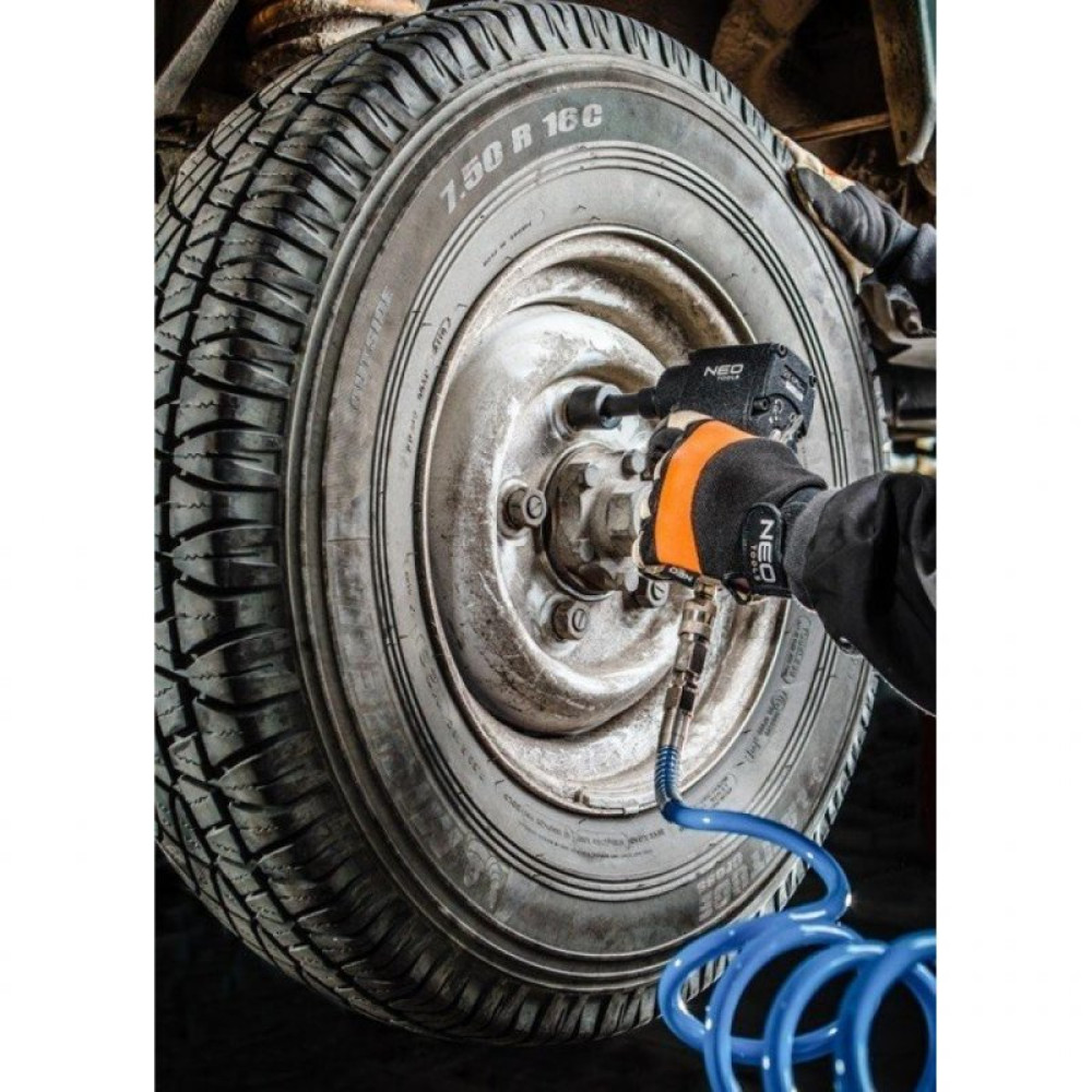 Гайковерт Neo Tools пневматический ударный 1/2", 675Нм (12-020)