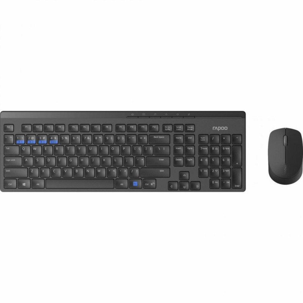Комплект Rapoo 8100M Black