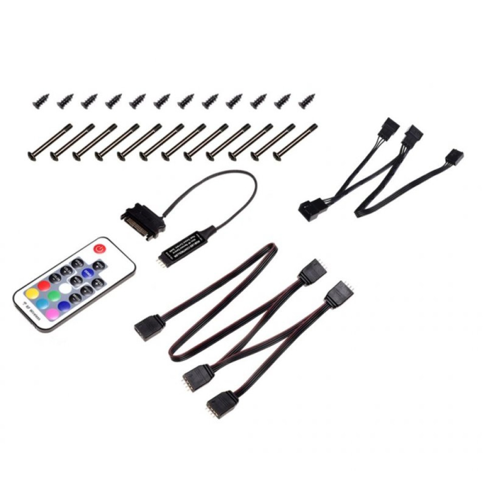 Кулер до корпусу ID-Cooling XF-12025-RGB Snow (Single Pack) (XF-12025-RGB Snow)