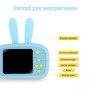 Інтерактивна іграшка XoKo Rabbit Цифровий дитячий фотоапарат блакитний (KVR-010-BL)