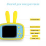 Інтерактивна іграшка XoKo Rabbit Цифровий дитячий фотоапарат жовтий (KVR-010-YL)