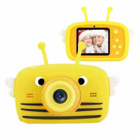 Інтерактивна іграшка XoKo Bee Dual Lens Цифровий дитячий фотоапарат помаранчевий (KVR-100-OR)
