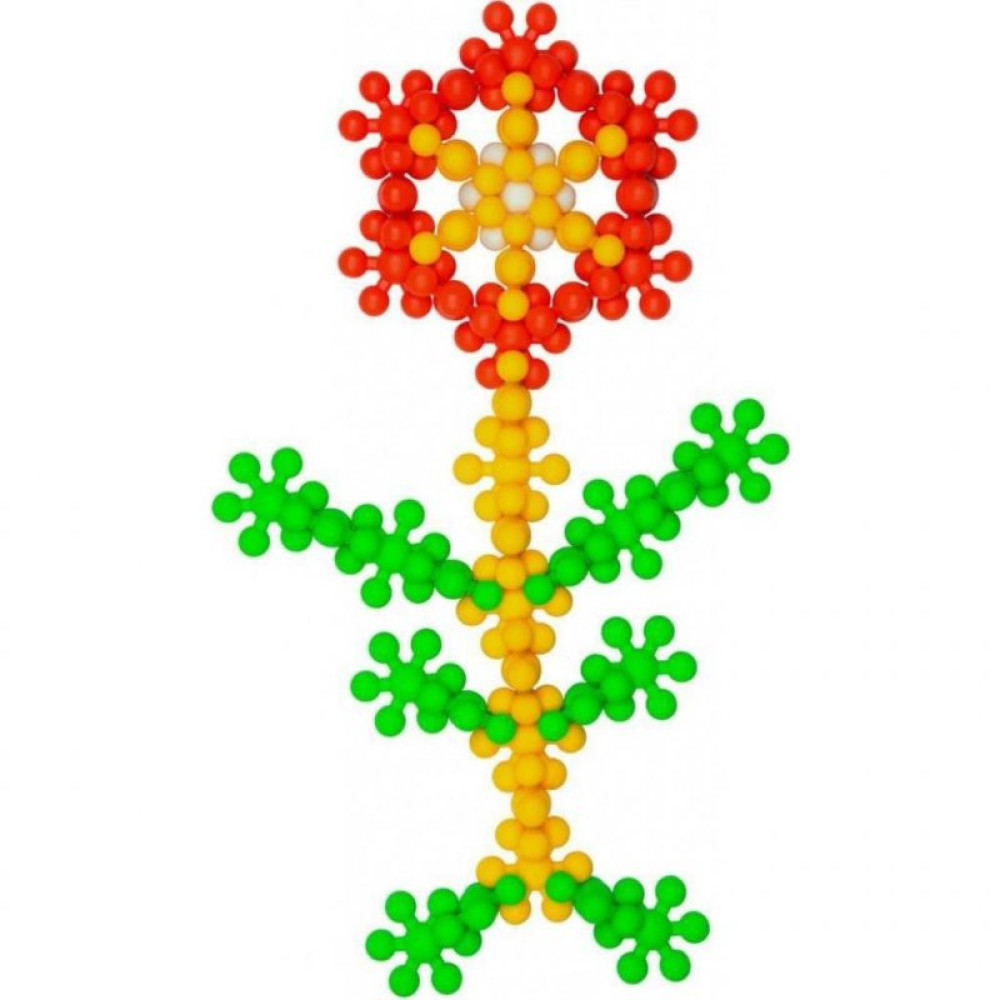 Конструктор Хочу Конструктор Шестилистник 80 Neon (XKS-80N) Конструктор Хочу Конструктор Шестилистник 80 Neon (XKS-80N)