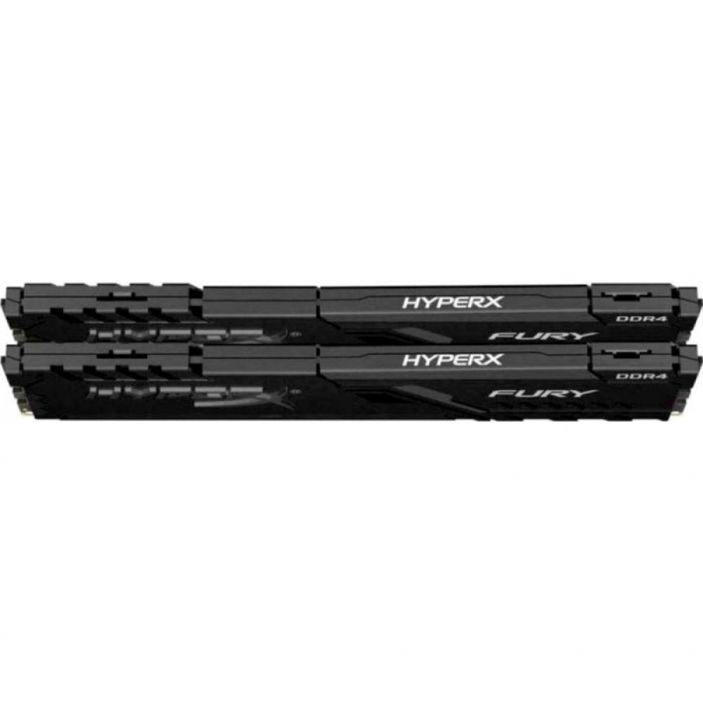 Модуль пам'яті для комп'ютера DDR4 32GB (2x16GB) 2666 MHz Fury Black Kingston Fury (ex.HyperX) (HX426C16FB4K2/32)