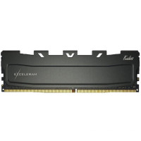 Модуль пам'яті для комп'ютера DDR4 16GB 2400 MHz Black Kudos eXceleram (EKBLACK4162417C)