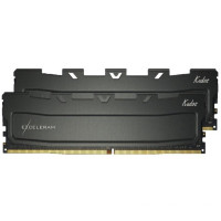 Модуль памяти для компьютера DDR4 64GB (2x32GB) 2400 MHz Black Kudos eXceleram (EKBLACK4642417CD)