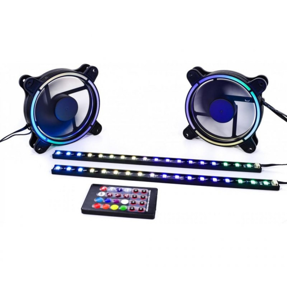 Кулер до корпусу Qube RGB_SPECTRUM_KITv02