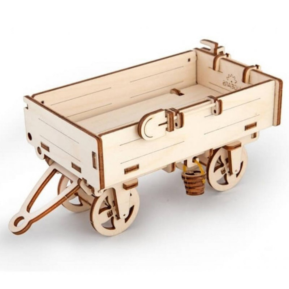 Конструктор Ugears механический Прицеп к трактору (70006) Конструктор Ugears механический Прицеп к трактору (70006)