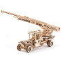 Конструктор Ugears механічний Вантажівка Пожежна драбина (70022)