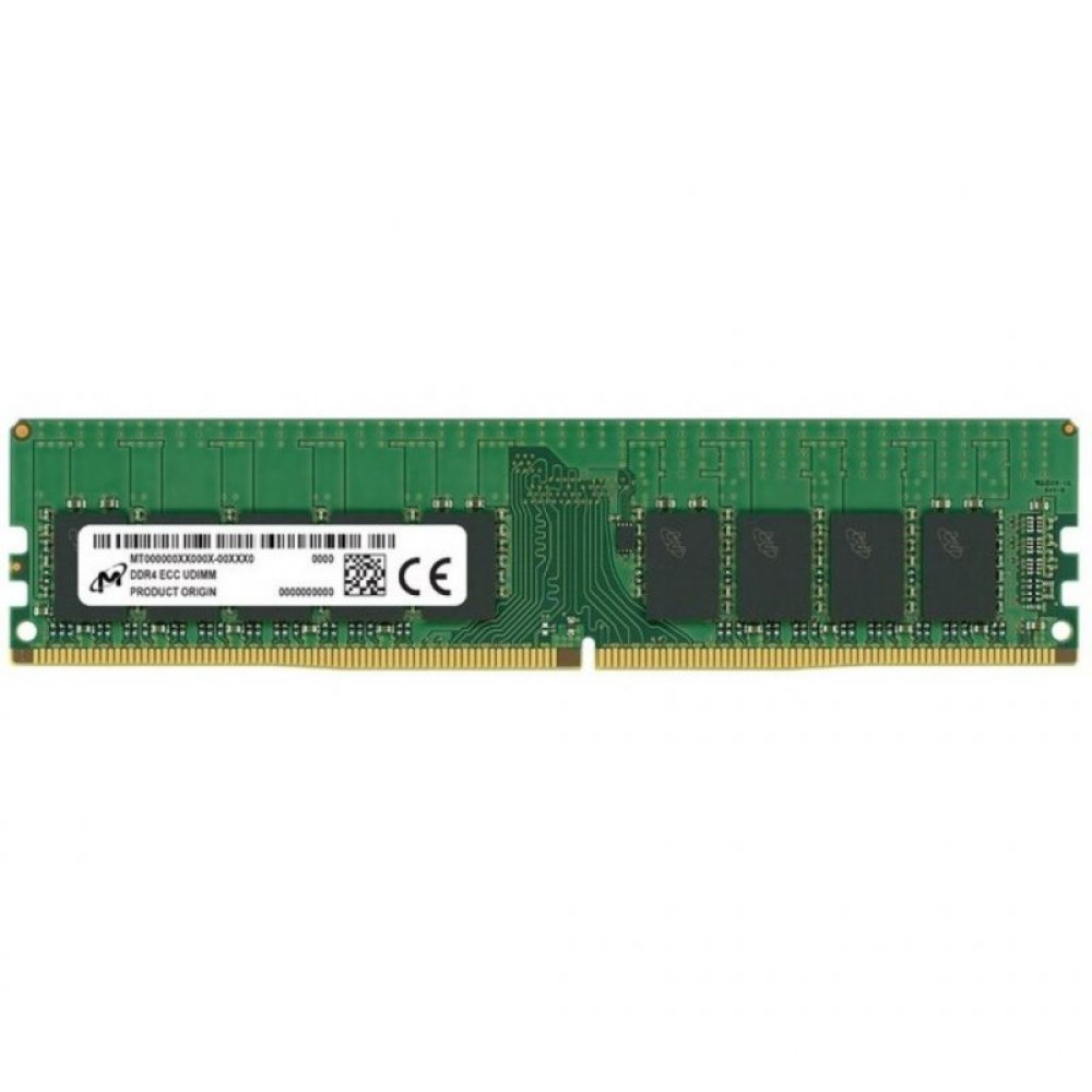 Модуль памяти для сервера DDR4 16GB ECC UDIMM 2666MHz 2Rx8 1.2V CL19 MICRON (MTA18ASF2G72AZ-2G6E2)