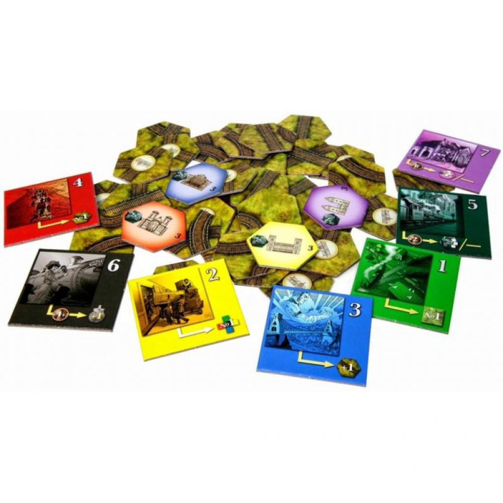 Настільна гра Hobby World Steam. Залізничний магнат 12+ (1305)