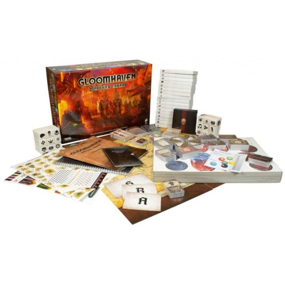 Настільна гра Hobby World Gloomhaven. Зловісна гавань (181972)