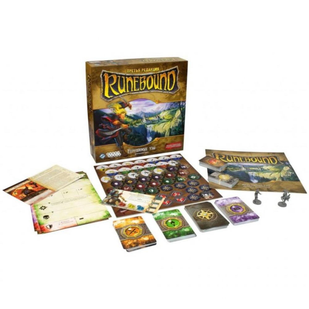 Настольная игра Hobby World Runebound. Третья редакция. Нерушимые узы (181940)