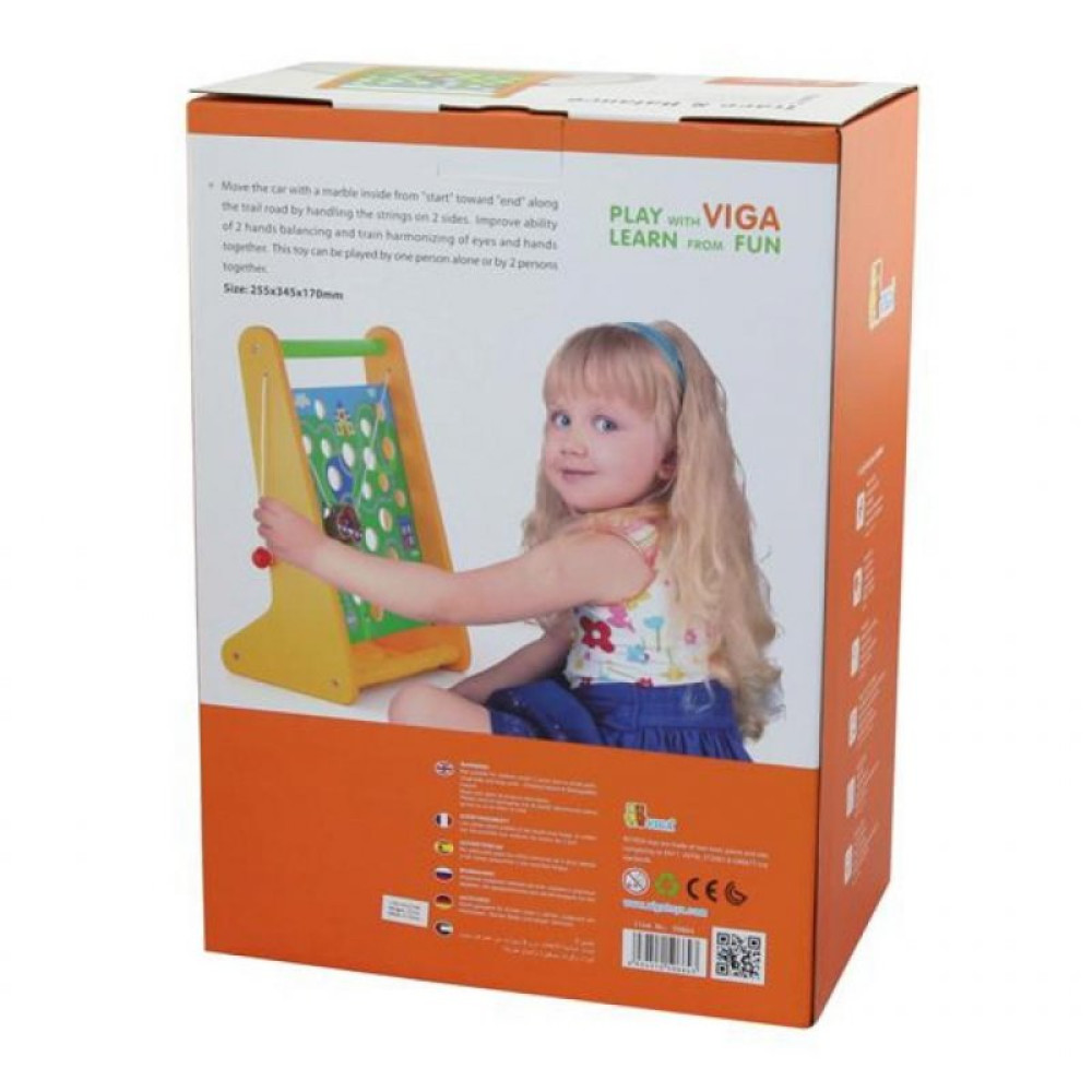 Настільна гра Viga Toys Машинка в дорозі (50664)