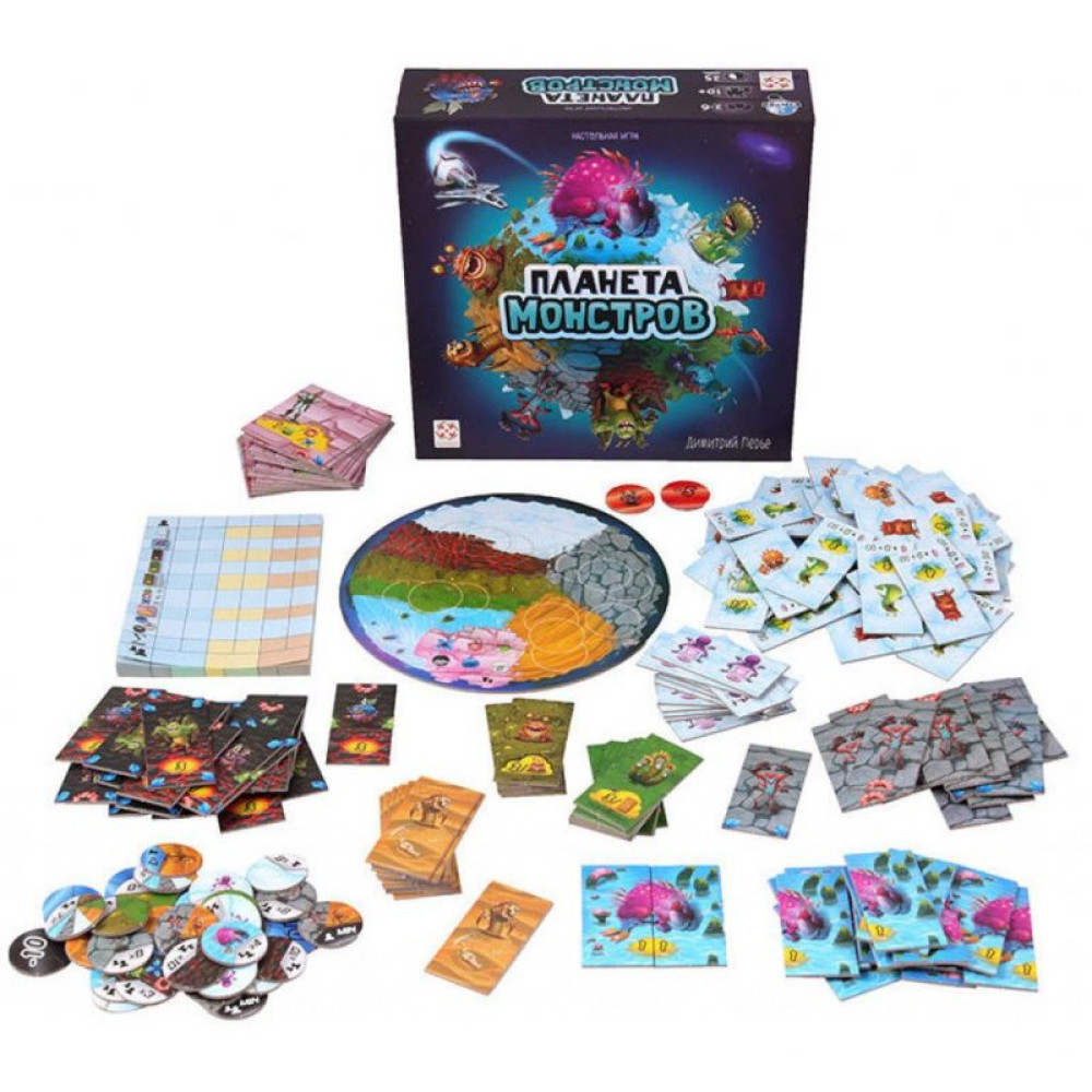 Настольная игра Стиль жизни Планета Монстров (322198)