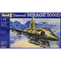 Збірна модель Revell Многоцелевой истребитель Mirage 2000D 1:72 (4893)
