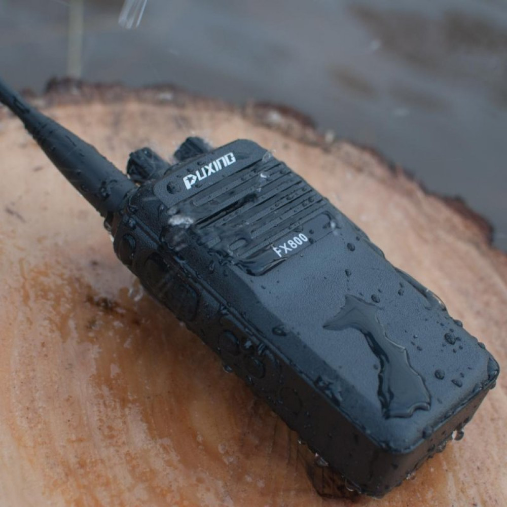 Портативная рация Puxing PX-800 (400-470MHz) 1800mah IP67 (PX-800_UHF)