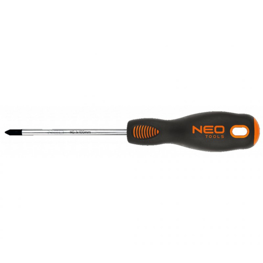 Викрутка Neo хрестова PZ2 x 38 мм, CrMo (04-033)