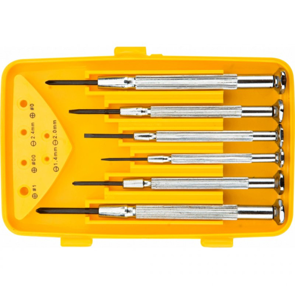 Отвертка Topex прецизионная, набор 6 шт.*1 уп. (39D559)