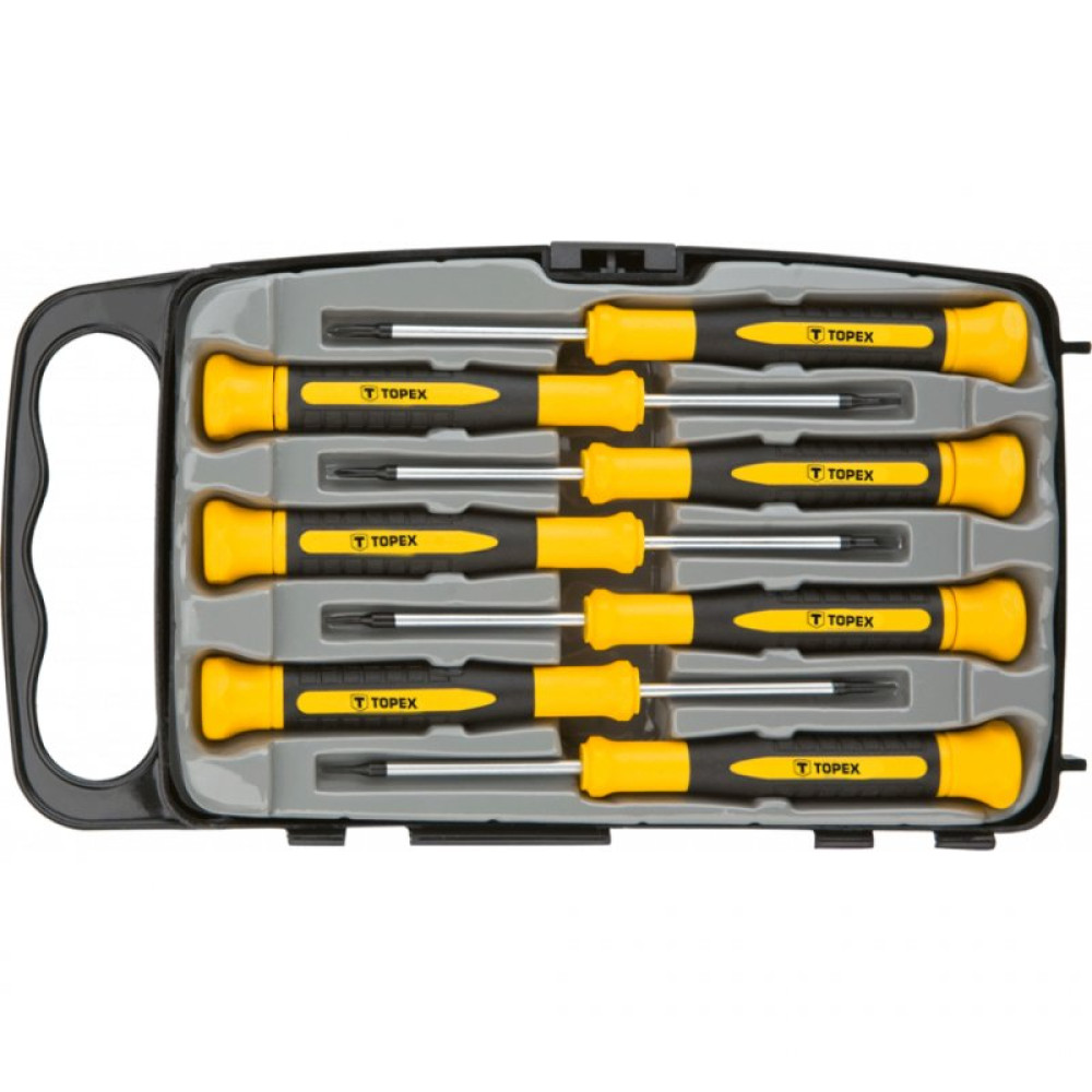 Отвертка Topex прецизионная, набор 7 шт. (39D558)