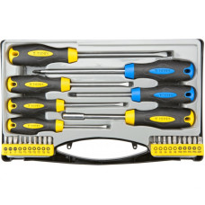 Набір викруток Topex та насадки, 27 шт. (39D887)