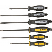Набор отверток Topex ударных, 6 шт. (39D506)