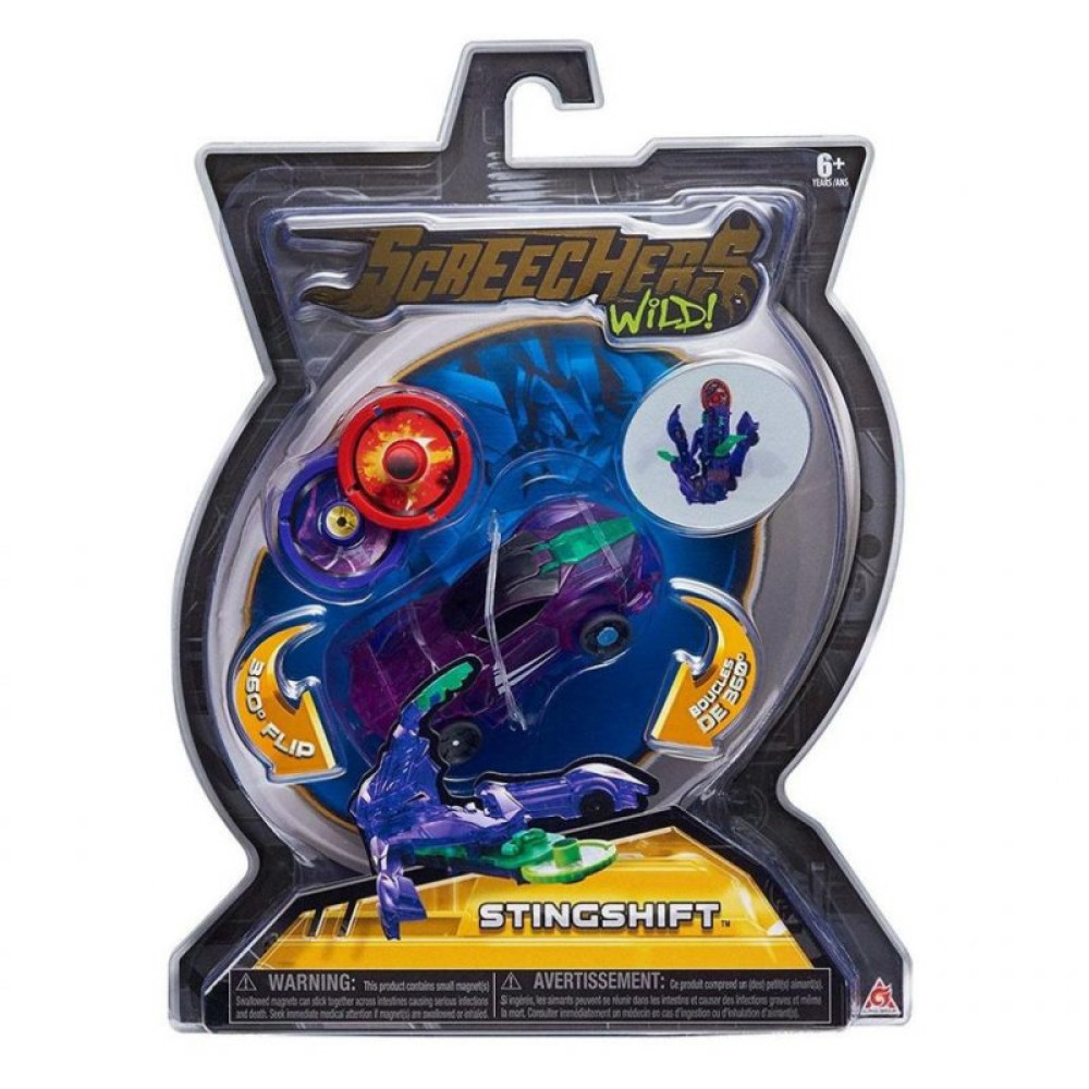 Трансформер Screechers Wild ! L 1- СТИНГШИФТ от 5 до 7 лет (EU683113)