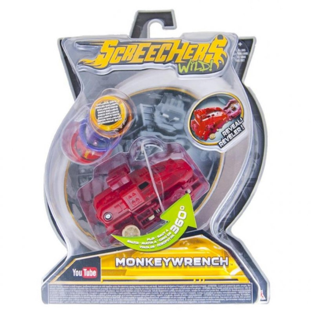 Трансформер Screechers Wild! -МАНКІРЕНЧ від 5 до 7 років (EU683122)