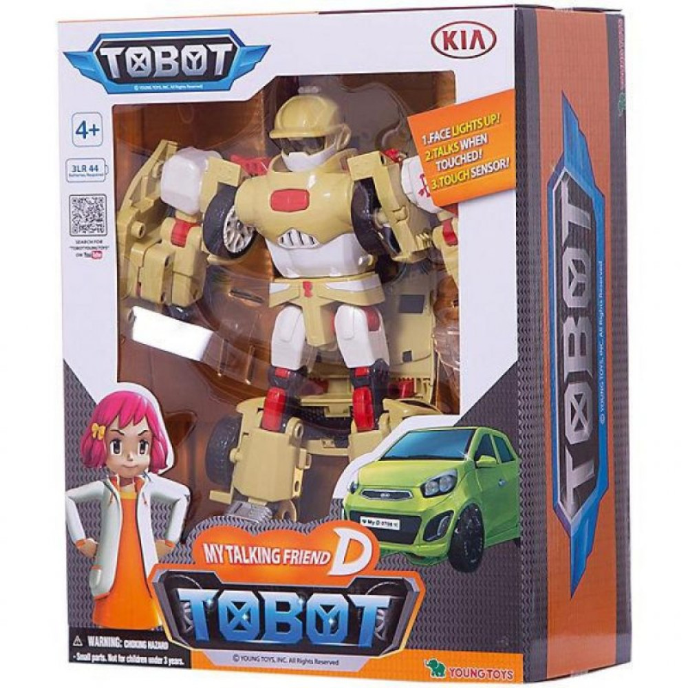Трансформер TOBOT D свет,звук (301015)