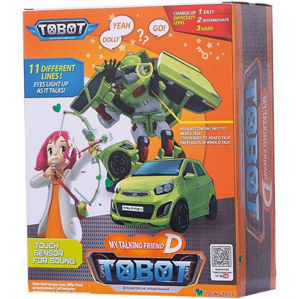 Трансформер TOBOT D свет,звук (301015)