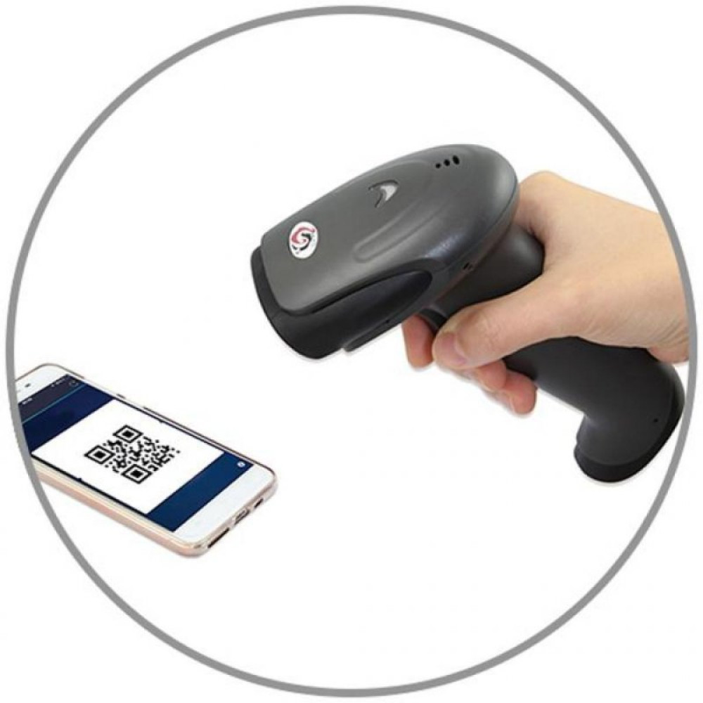 Сканер штрих-коду Sunlux XL-3200A 2D USB з підставкою (15801)