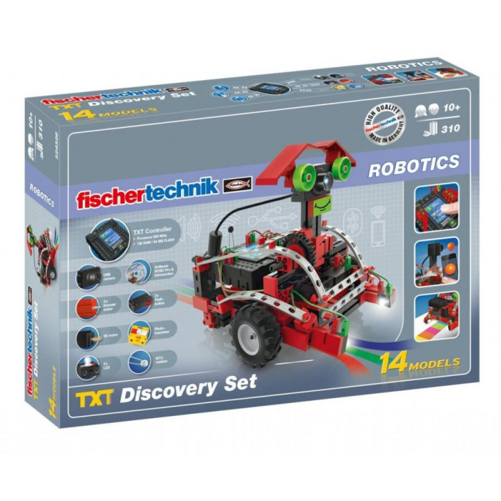 Робот Fisсhertechnik ROBOTICS TXT набір відкривача (FT-524328)