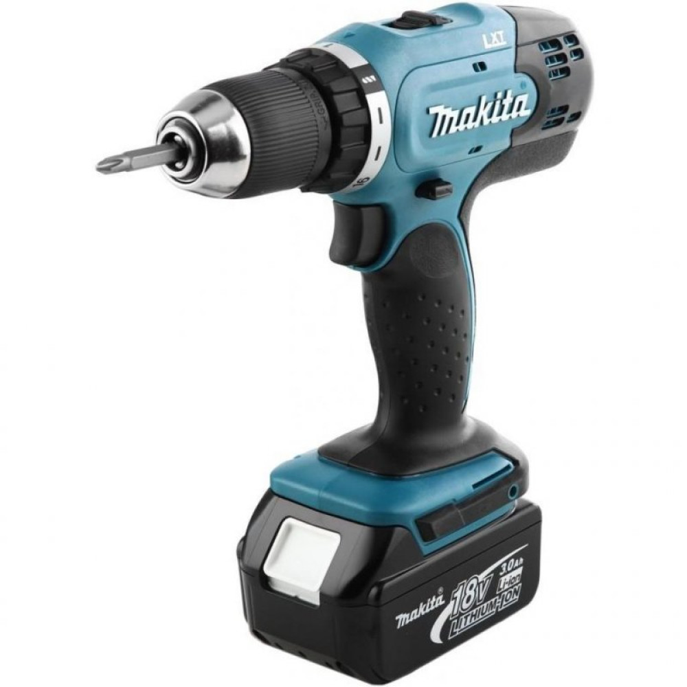Шуруповерт Makita LXT, 3Аг х 3 шт, кейс, 42/27 Нм (DDF453RFE3)