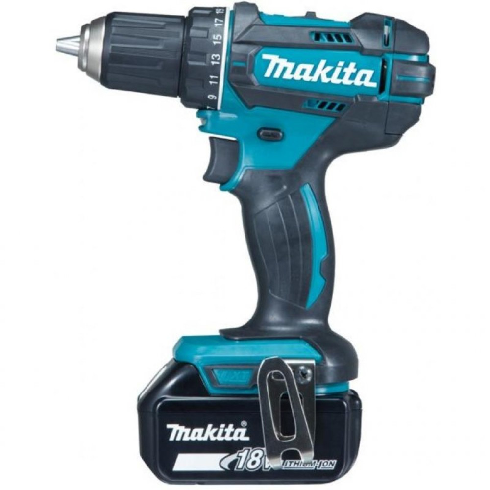 Шуруповерт Makita LXT, 3Аг х 3шт, кейс, 62/36 Нм (DDF482RFE3)