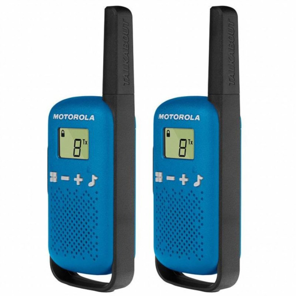Портативна рація Motorola TALKABOUT T42 Blue Twin Pack (B4P00811LDKMAW)