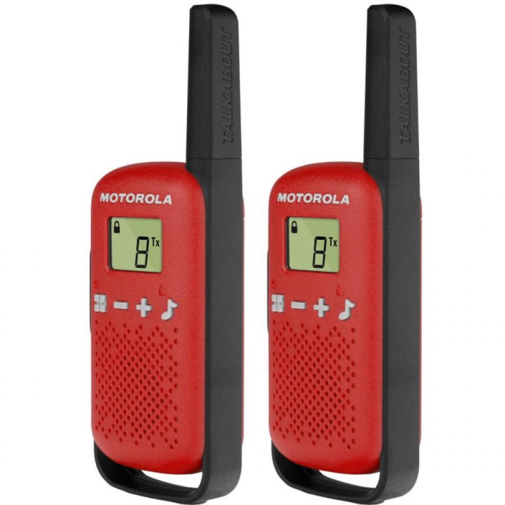 Портативная рация Motorola TALKABOUT T42 Red Twin Pack (B4P00811RDKMAW)