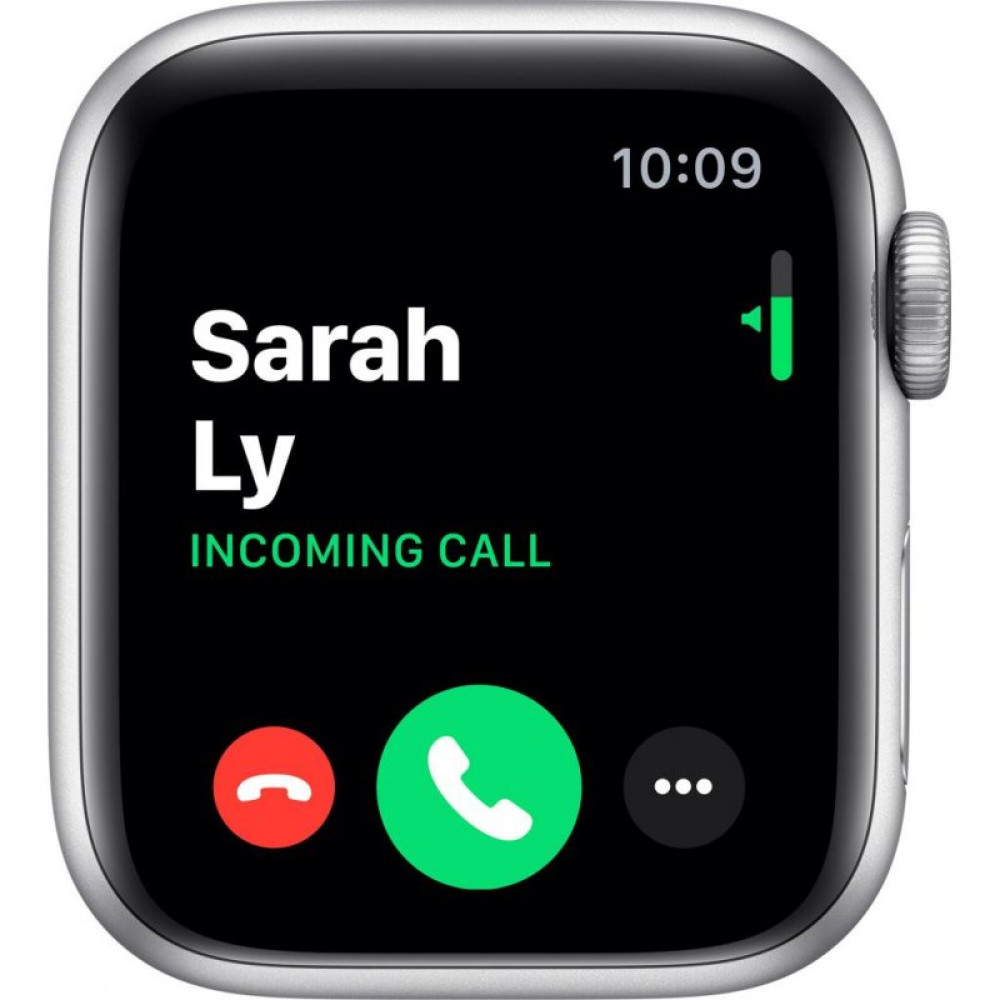 Смарт-часы Apple Watch Series 5 GPS, 40mm Silver Aluminium Case with White Sp (MWV62GK/A)