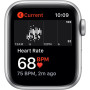 Смарт-часы Apple Watch Series 5 GPS, 40mm Silver Aluminium Case with White Sp (MWV62GK/A)