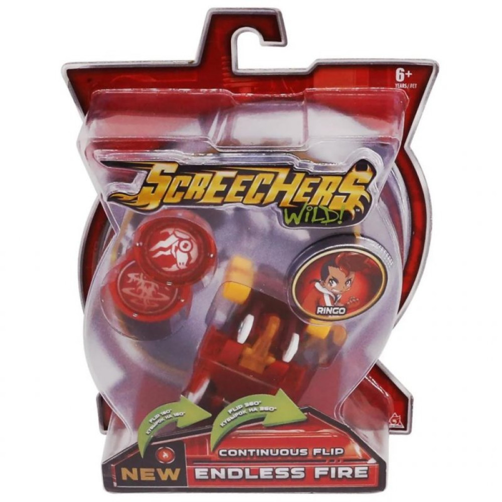 Трансформер Screechers Wild ! S2 L1 Эндлесс Файэр (EU684102)