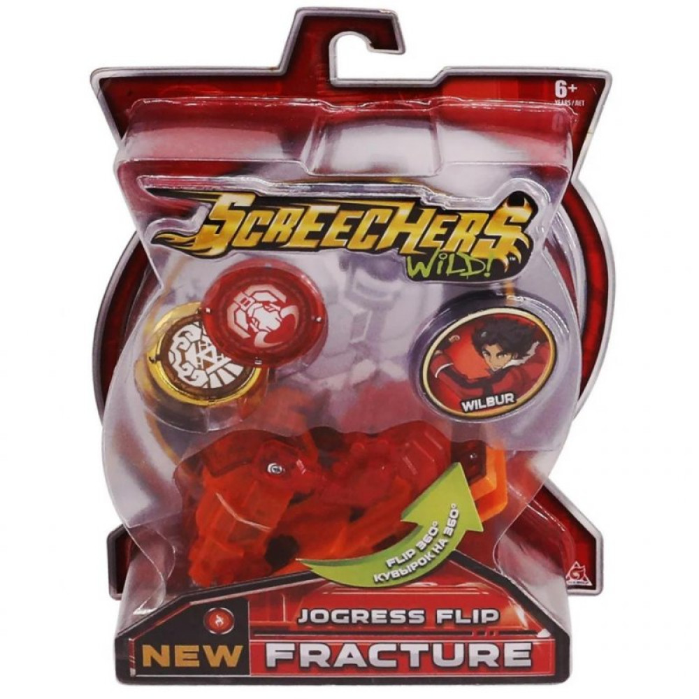 Трансформер Screechers Wild ! S2 L1 Фракчер (EU684203)