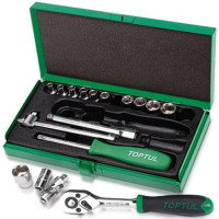 Набор инструментов Toptul в кейсі 1/4