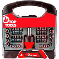 Набір інструментів Top Tools начадок отверточных, 44 шт (39D200)