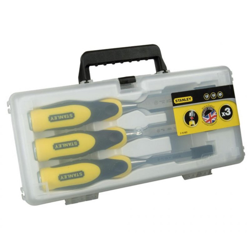 Набор инструментов Stanley стамесок 3ш. усиленных (2-16-883)