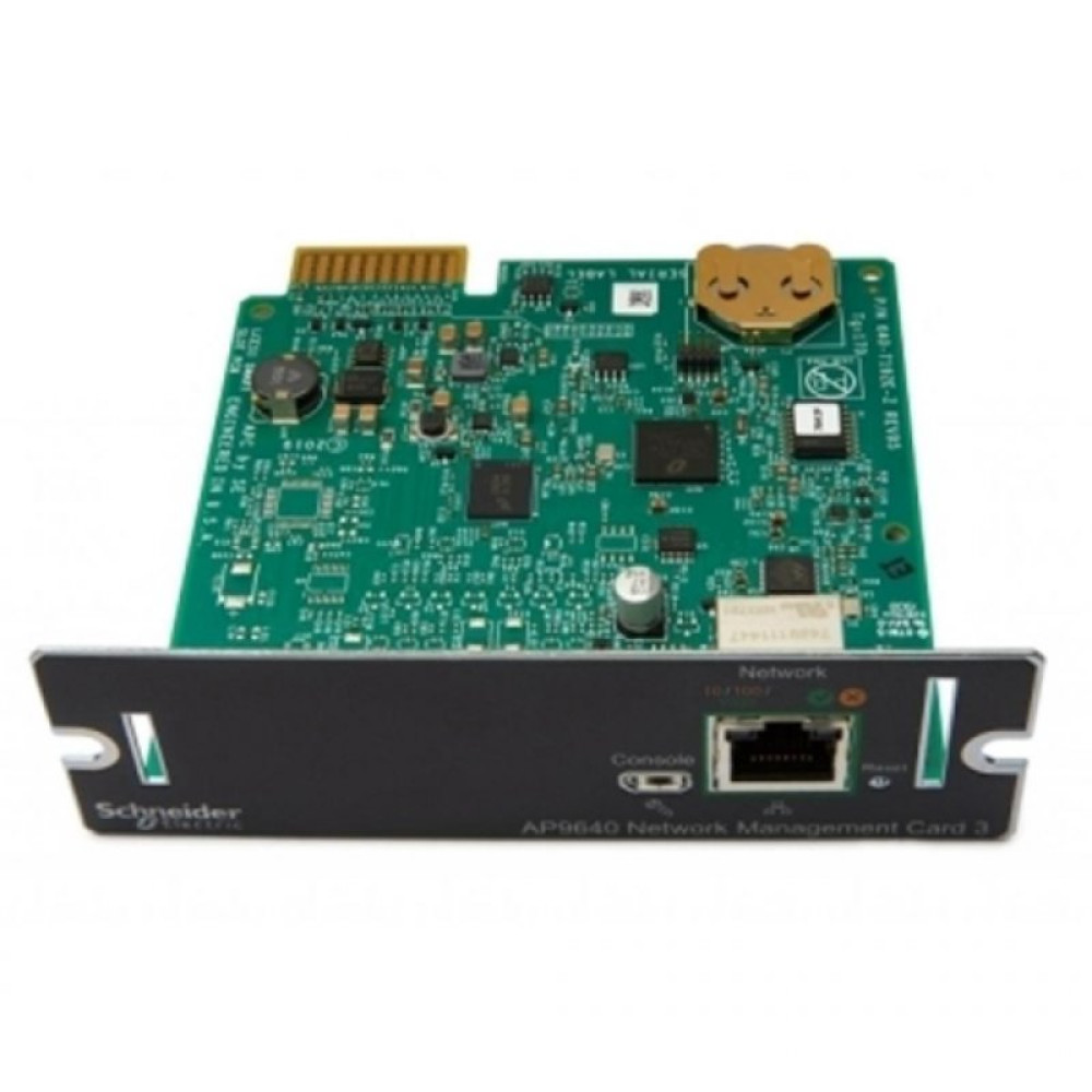 Дополнительное оборудование APC UPS Network Management Card 3 (AP9640) Дополнительное оборудование APC UPS Network Management Card 3 (AP9640)