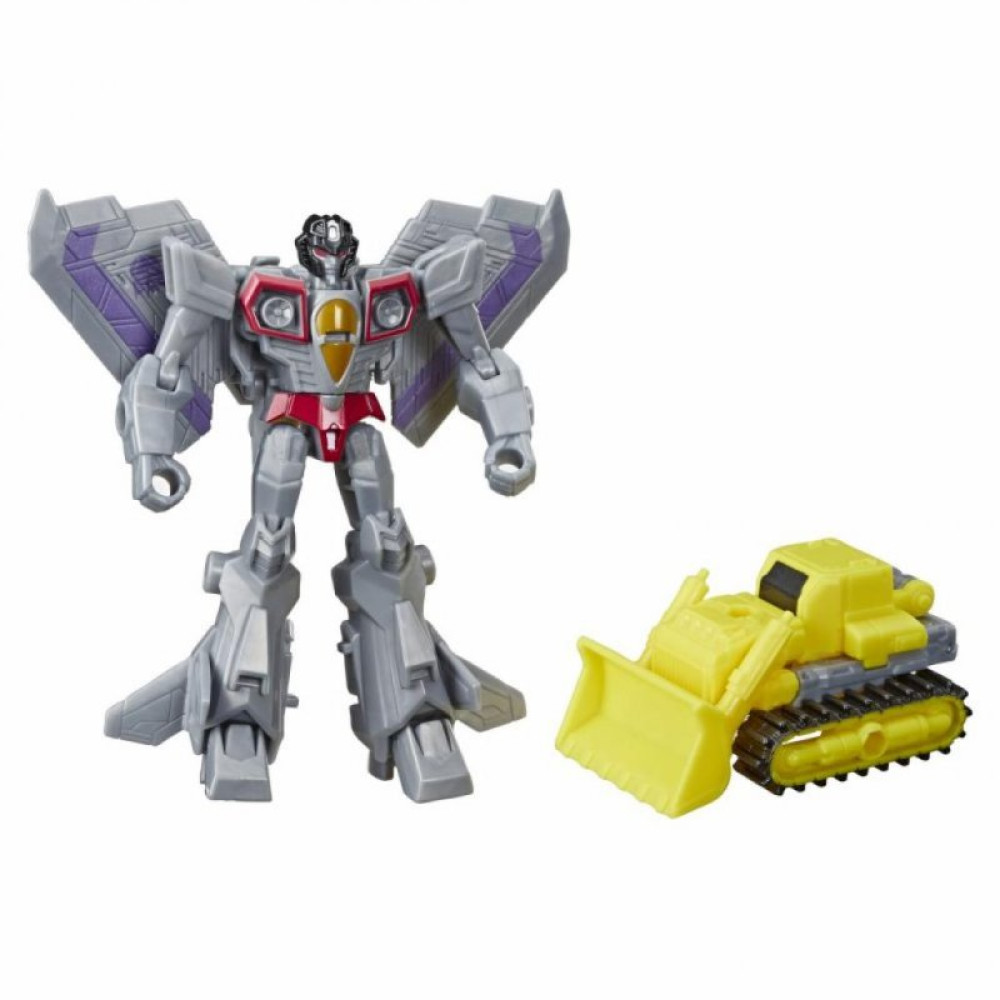 Трансформер Hasbro Cyberverse Спарк броня Старскрім 13 см (E4219_E4298)